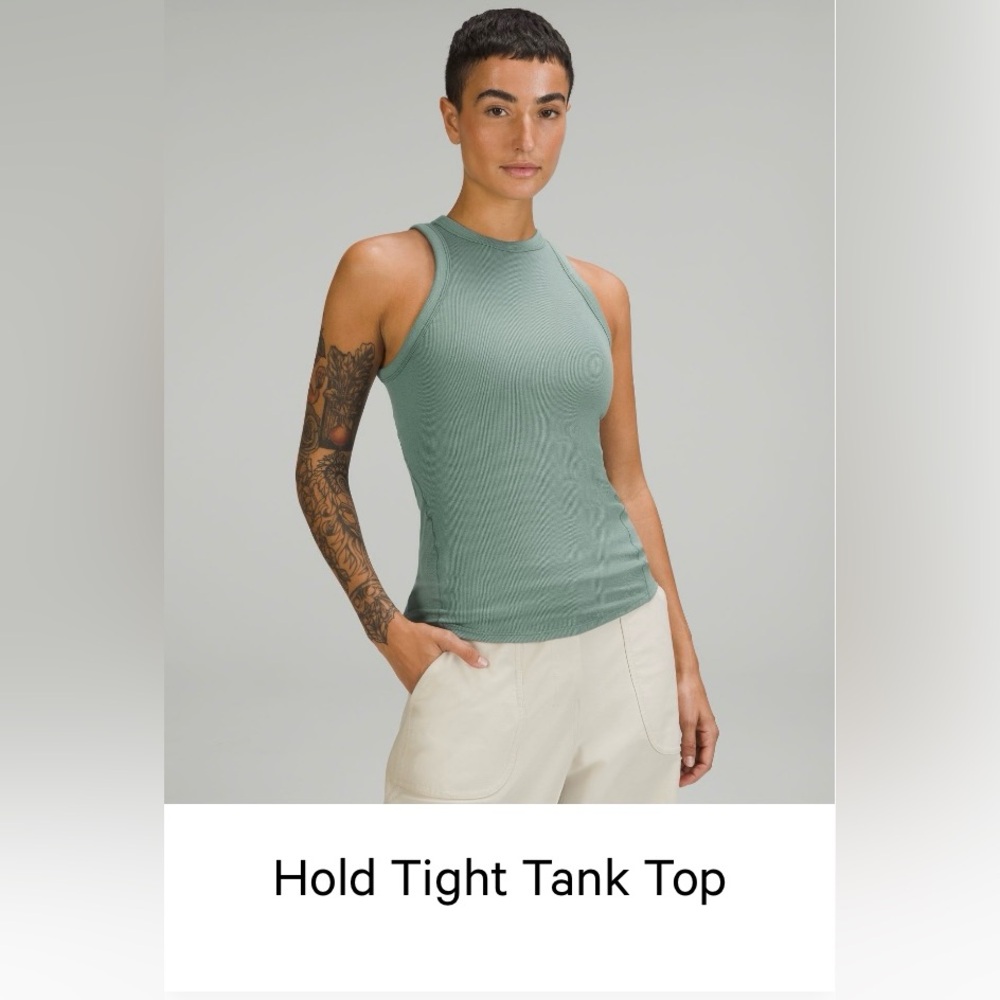 Hold Tight Green Tank Top